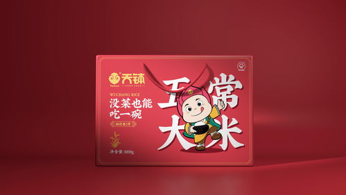一體雙生，禮尚天成——天太世統·五常大米精品禮盒設計解析